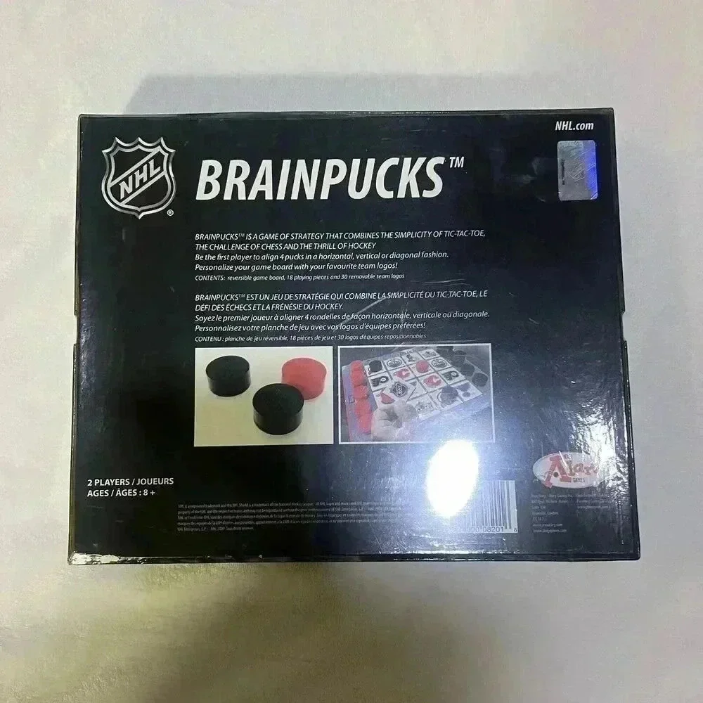 NHL Brainpucks, Jeux Alary Games, 2 players, 8+